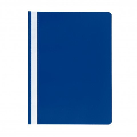 25 Schnellhefter A4 nter Vorderdeckel Kunststoff PP Sichthefter Schul & Office Hefter verschidene Farben zur Auswahl (25 er Pack, blau) von Herlitz