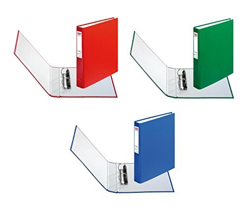 3 Herlitz Ringbücher / DIN A5 Ringbuch mit 2-Ringe / je 1x blau rot grün 3 Herlitz Ringbücher / DIN A5 Ringbuch mit 2-Ringe / je 1x blau rot grün von Herlitz