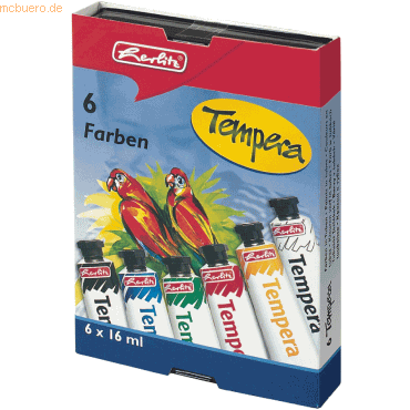 3 x Herlitz Temperafarben VE=6 Stück von Herlitz