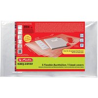 5 herlitz Buchumschläge transparent DIN A4 5 herlitz Buchumschläge transparent DIN A4 von Herlitz