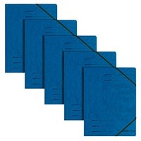 5 herlitz Eckspanner easy orga DIN A4 blau von Herlitz