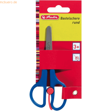 5 x Herlitz Bastelschere 13cm rund mit Schneidhilfe farbig sortiert 5 x Herlitz Bastelschere 13cm rund mit Schneidhilfe farbig sortiert von Herlitz