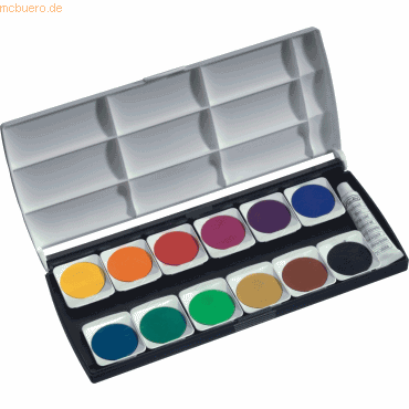 5 x Herlitz Deckfarbkasten 12 Farben 5 x Herlitz Deckfarbkasten 12 Farben von Herlitz