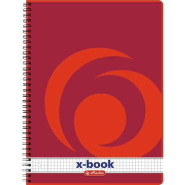 Herlitz Kollegblock A4 70g/qm Rand links kariert VE=80 Blatt von Herlitz