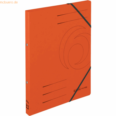 5 x Herlitz Ringhefter A4 Karton orange 5 x Herlitz Ringhefter A4 Karton orange von Herlitz