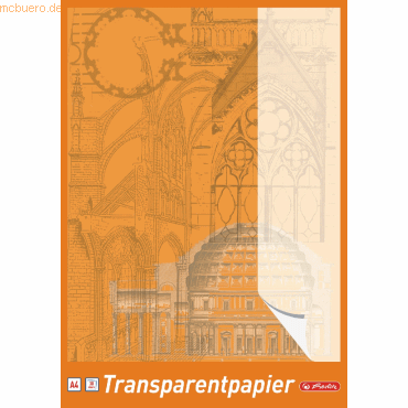 5 x Herlitz Transparentpapierblock A4 65g/qm 30 Blatt 5 x Herlitz Transparentpapierblock A4 65g/qm 30 Blatt von Herlitz