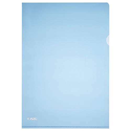 Herlitz 50009107 Aktenhülle A4 Pyramide, blau, 10 Stück im Polybeutel Herlitz 50009107 Aktenhülle A4 Pyramide, blau, 10 Stück im Polybeutel von Herlitz