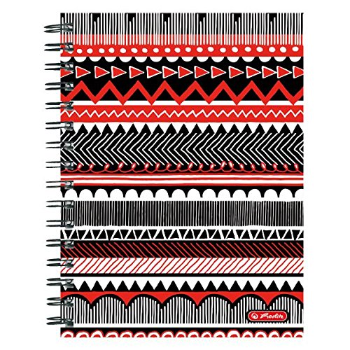 50010080 Spiralboutiquebuch "Black & WOW" Ethno, A5, 100 Blatt kariert 50010080 Spiralboutiquebuch "Black & WOW" Ethno, A5, 100 Blatt kariert von Herlitz