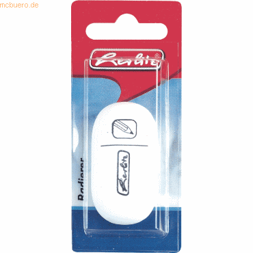 Herlitz Radiergummi Speck oval von Herlitz