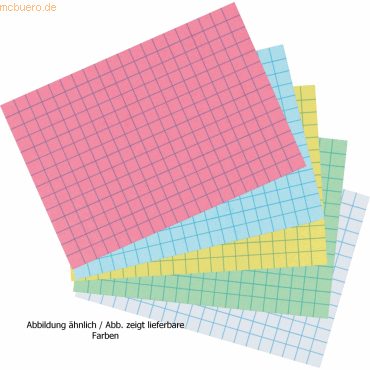 8 x Herlitz Karteikarten A7 kariert gelb VE=100 Stück 8 x Herlitz Karteikarten A7 kariert gelb VE=100 Stück von Herlitz