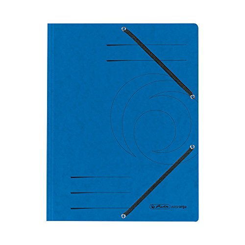 Eckspanner-Mappen|Herlitz Ausführung:mit 3 Einschlagklappen Farbe:blau Eckspanner-Mappen|Herlitz Ausführung:mit 3 Einschlagklappen Farbe:blau von Herlitz