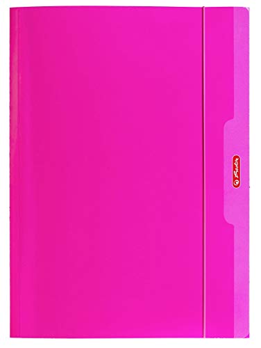 Gürteltasche A4 Color Blocking, pink von Herlitz