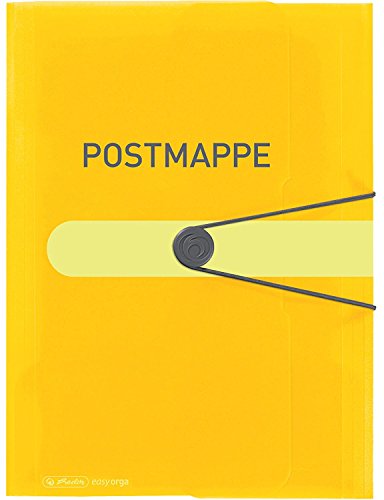 Gummizugmappe A4 PP Postmappe transparent gelb easy orga to go Gummizugmappe A4 PP Postmappe transparent gelb easy orga to go von Herlitz