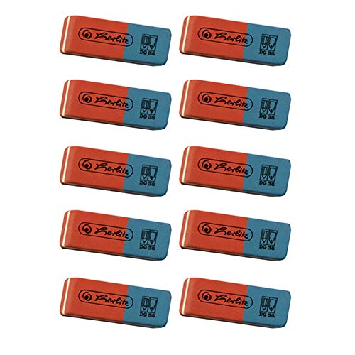 Herlitz 10 Radierer, rote Seite für Graphit/blaue Seite für Tinte Herlitz 10 Radierer, rote Seite für Graphit/blaue Seite für Tinte von Herlitz