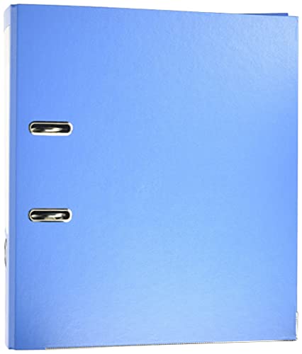Herlitz Ordner maX.file protect A4, 8 cm mit Einsteckrückenschild, aqua blau von Herlitz