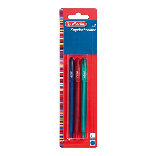Herlitz 10314979 Kugelschreiber Frosted, 3 Stück Herlitz 10314979 Kugelschreiber Frosted, 3 Stück von Herlitz