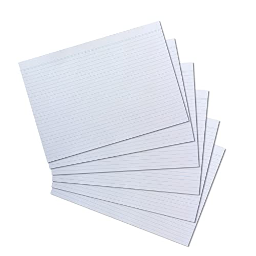 Herlitz 10621282 Karteikarten A4 100 liniert weiß holzfrei Herlitz 10621282 Karteikarten A4 100 liniert weiß holzfrei von Herlitz