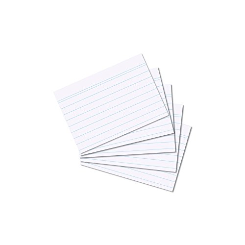 Herlitz Karteikarte A8, Weiß, Liniert, 100 Stück Herlitz Karteikarte A8, Weiß, Liniert, 100 Stück von Herlitz