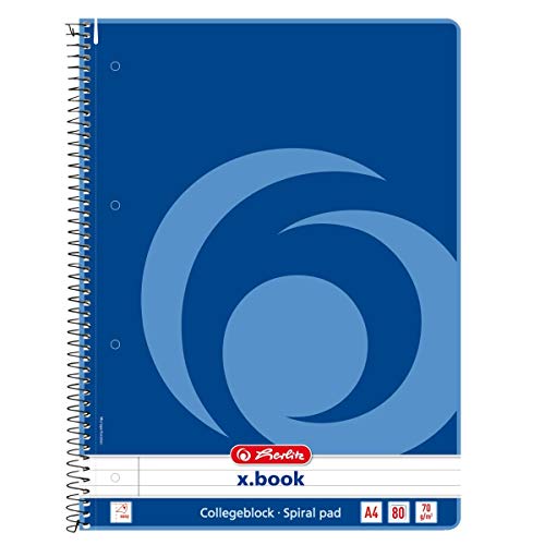 Herlitz 10834125 Notizblock, liniert - mit Rand, 80 Blatt Herlitz 10834125 Notizblock, liniert - mit Rand, 80 Blatt von Herlitz