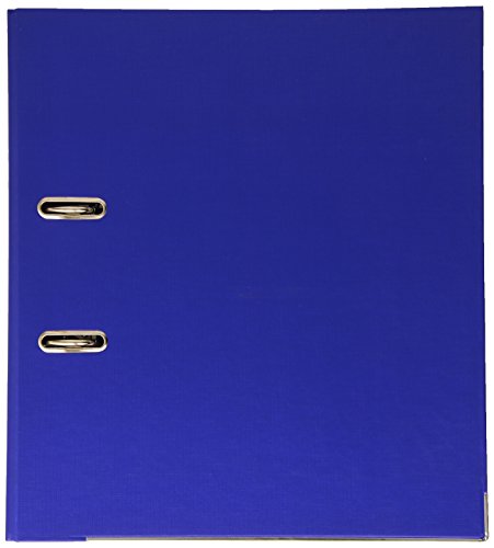 Herlitz 10834752 Ordner maX.file protect+ (A4, 5 cm, Voll-Folienbezug) blau von Herlitz