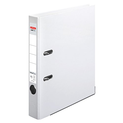 Herlitz Ordner Chromocolor weiß/10834786 von Herlitz