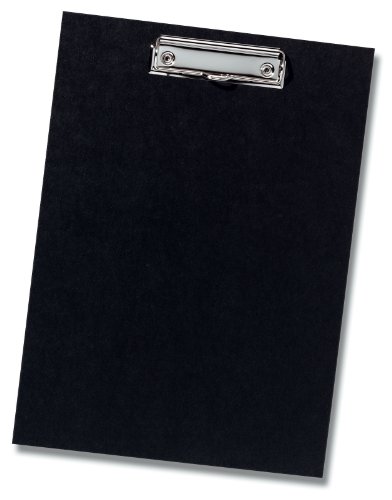 Herlitz 10842391 Klemmbrett A4, Kraftpapierbezug mit Klemm-Mechanik und Aufhängeöse, FSC Mix, schwarz Herlitz 10842391 Klemmbrett A4, Kraftpapierbezug mit Klemm-Mechanik und Aufhängeöse, FSC Mix, schwarz von Herlitz