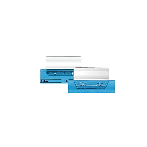 Herlitz Voll-Sichtreiter für Hängeregistratur, transparent, Breite 6 cm, 50 Stück, 10844744 von Herlitz