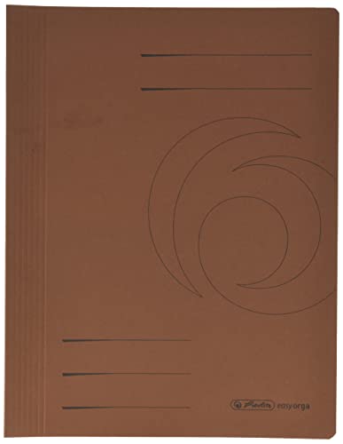 Herlitz Schnellhefter A4 Karton, gefaltet, braun intensiv, 10 Stück Herlitz Schnellhefter A4 Karton, gefaltet, braun intensiv, 10 Stück von Herlitz