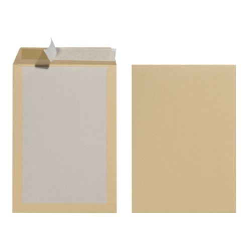 Herlitz 10901023 Versandtasche B4 mit Papprückwand, Haftklebung, braun, 10 Stück eingeschweißt 130g Pappe Herlitz 10901023 Versandtasche B4 mit Papprückwand, Haftklebung, braun, 10 Stück eingeschweißt 130g Pappe von Herlitz