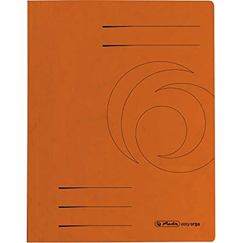 Herlitz 10902922 Schnellhefter A4 aus Colorspankarton in orange Herlitz 10902922 Schnellhefter A4 aus Colorspankarton in orange von Herlitz