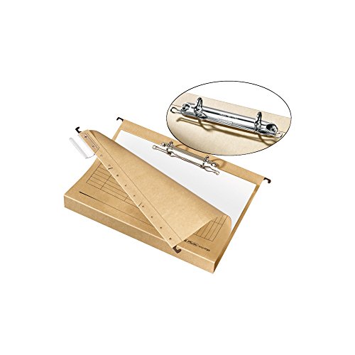Herlitz 10903045 Hängesammler A4 mit Ringmechanik und Hartpappeboden, 8 Stück Herlitz 10903045 Hängesammler A4 mit Ringmechanik und Hartpappeboden, 8 Stück von Herlitz