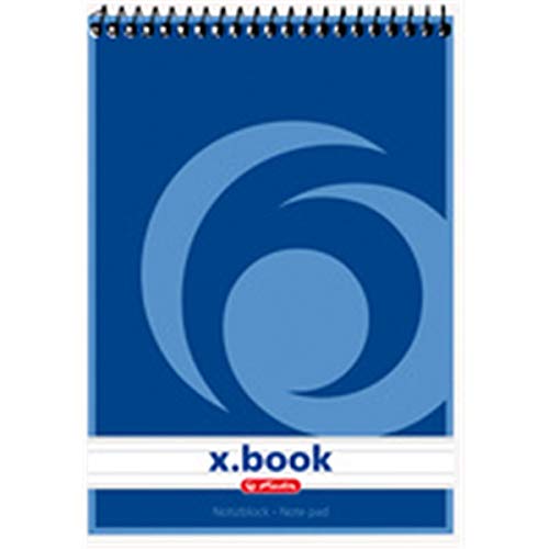 Herlitz 110510 Notizblock, DIN A5, liniert, 50 Blatt Blau Herlitz 110510 Notizblock, DIN A5, liniert, 50 Blatt Blau von Herlitz