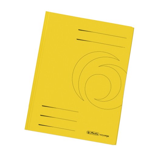 Herlitz 11076437 Einschlagmappe A4 recycling intensiv gelb, Manilakarton, 320 g/qm 10er Packung Herlitz 11076437 Einschlagmappe A4 recycling intensiv gelb, Manilakarton, 320 g/qm 10er Packung von Herlitz