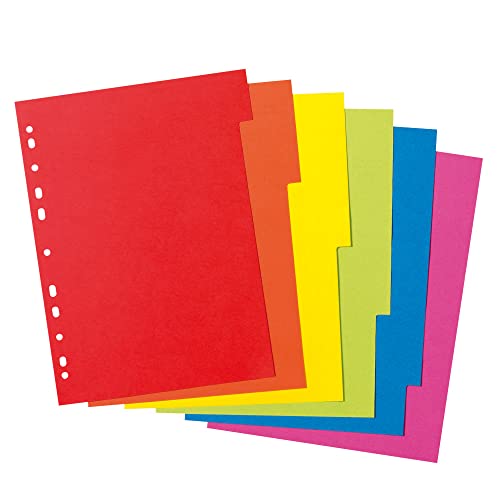 Herlitz 11078078 Kartonregister A4 aus Manilakarton, 6-teilig Herlitz 11078078 Kartonregister A4 aus Manilakarton, 6-teilig von Herlitz