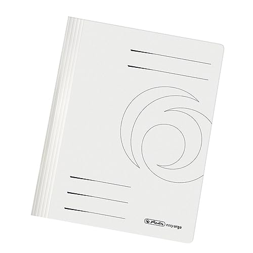 Herlitz 11092749 Schnellhefter A4 aus Karton gefaltet in weiß Herlitz 11092749 Schnellhefter A4 aus Karton gefaltet in weiß von Herlitz