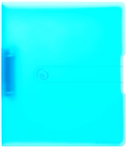 Herlitz 11205762 Ringbuch A4, PP, 2-Ring-Kombi-Mechanik, 3,8 cm Rücken, 25 mm Füllhöhe, blau von Herlitz