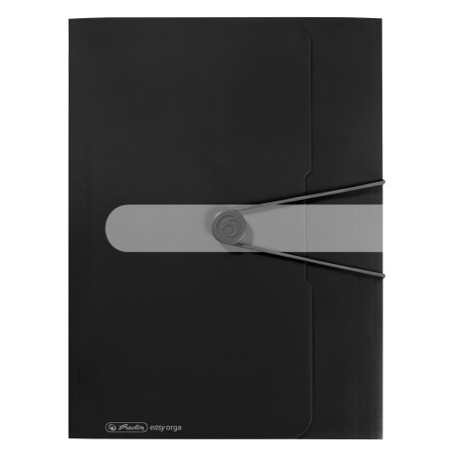Herlitz 11205986 Gummizugmappe 3er Pack PP A4 opak schwarz Herlitz 11205986 Gummizugmappe 3er Pack PP A4 opak schwarz von Herlitz