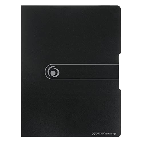 Herlitz 11207511 Sichtbuch, 20 Klarsichthüllen, Aufgeklebtes Rückenschild, Opak Schwarz, A4 Herlitz 11207511 Sichtbuch, 20 Klarsichthüllen, Aufgeklebtes Rückenschild, Opak Schwarz, A4 von Herlitz
