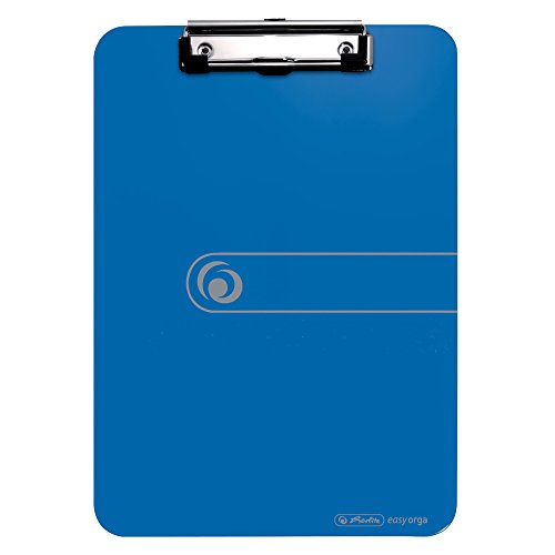 Herlitz 11226396 Klemmbrett, A4, opak mit Klemm-Mechanik, blau Herlitz 11226396 Klemmbrett, A4, opak mit Klemm-Mechanik, blau von Herlitz