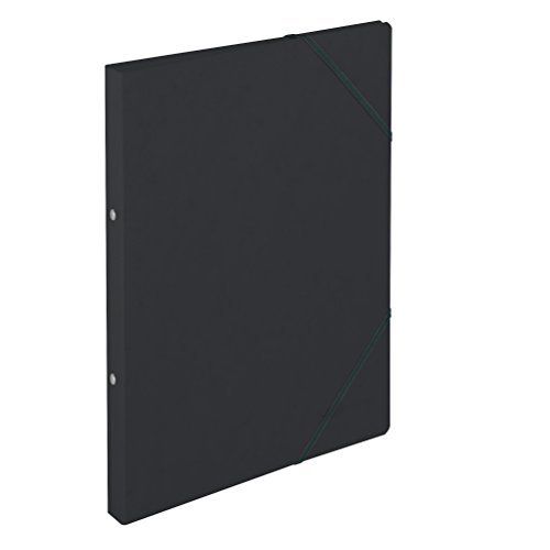 Herlitz 11254398 Aktenordner, Karton, A4, Hochformat, 2,5 cm, 1,4 cm, Schwarz von Herlitz