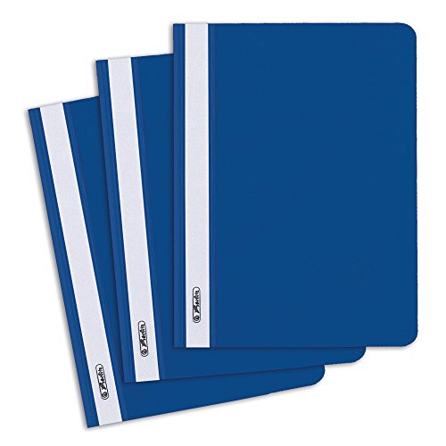 Herlitz Schnellhefter A5, Kunststoff, blau, 10 Stück Herlitz Schnellhefter A5, Kunststoff, blau, 10 Stück von Herlitz