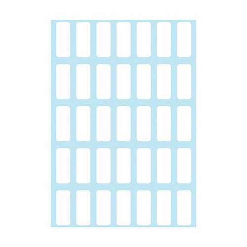 Herlitz 11296605 Büroetiketten, weiß, 8x20mm von Herlitz
