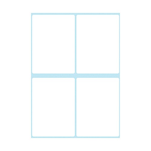 Herlitz 11296621 Büroetiketten, 40 x 55 mm, 6 Bogen 4 Stück von Herlitz