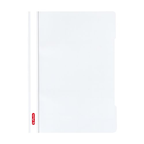 Herlitz Schnellhefter Quality A4, Kunststoff, weiß, 10 Stück Herlitz Schnellhefter Quality A4, Kunststoff, weiß, 10 Stück von Herlitz