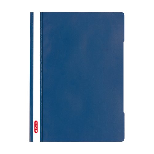 Herlitz Schnellhefter Quality A4, Kunststoff, blau, 10 Stück von Herlitz