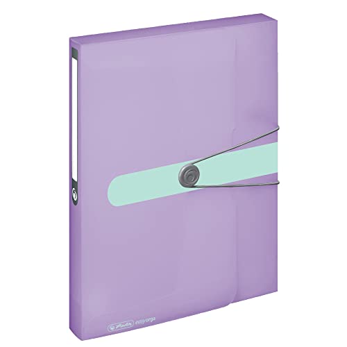 Herlitz 11408994 Sammelbox, A4, PP-Folie flieder, transparent Herlitz 11408994 Sammelbox, A4, PP-Folie flieder, transparent von Herlitz