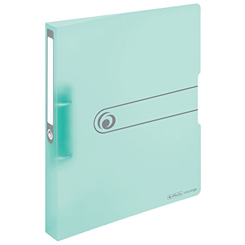 Herlitz Ringbuch A4 PP 2-Ring 3,8cm Pastell transparent minze easy orga to go Herlitz Ringbuch A4 PP 2-Ring 3,8cm Pastell transparent minze easy orga to go von Herlitz