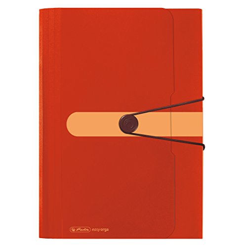 Herlitz 11411279 Fächermappe, 12 Fächer Recycling, PP-Folie, orange Herlitz 11411279 Fächermappe, 12 Fächer Recycling, PP-Folie, orange von Herlitz