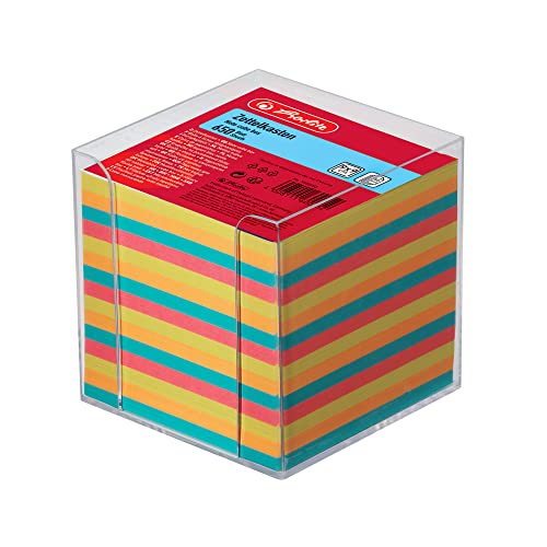 Herlitz 1600253 Zettelkasten 9x9x9cm transparent 650 Blatt farbig Herlitz 1600253 Zettelkasten 9x9x9cm transparent 650 Blatt farbig von Herlitz