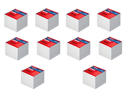 Herlitz 1603000 Zettelkastenersatzeinlage (9 x 9 cm, 700 Blatt, 10x Weiß) von Herlitz